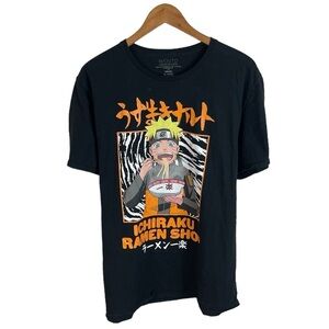 TS978 Men’s Naruto Ichiraku Ramen Noodle Shop Oriental Graphic T Shirt XL